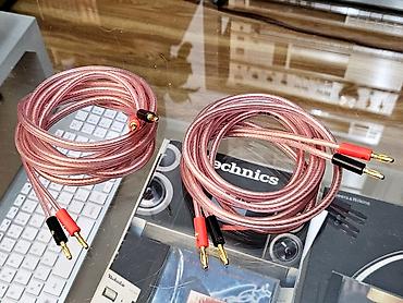 Zvučnici i stereo sistemi: Zvučnički kablovi sa bananama – par - Tip: dvožilni zvučnički kabl - — 10