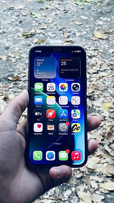 macbook 2022: IPhone 12 Pro, Б/у, 128 ГБ, Черный, Зарядное устройство, Защитное стекло, Чехол, 79 % — 3