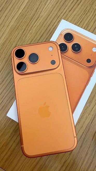 iphone 17 e: IPhone 17 Pro Max, 256 GB, Narıncı, Face ID — 2