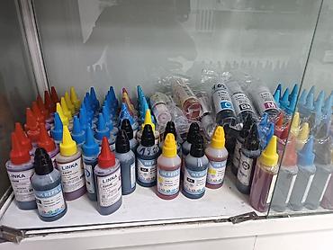 Краски (чернила) для Epson, Canon, HP — от 180 сом - Заправочные