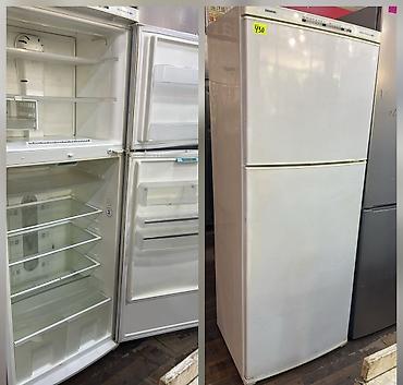 soyuducu ventilyator: Siemens iki qapılı soyuducu - Üst qapı – dondurucu bölmə: iki rəf və — 1