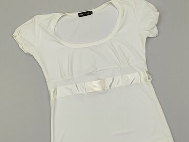 bluzki białe krótki rękaw: Bluzka Damska, M, stan - Bardzo dobry
