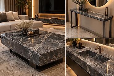 tebii daşlar: Premium təbii daşdan mətbəx və interyer həlləri - Material: Yüksək — 5