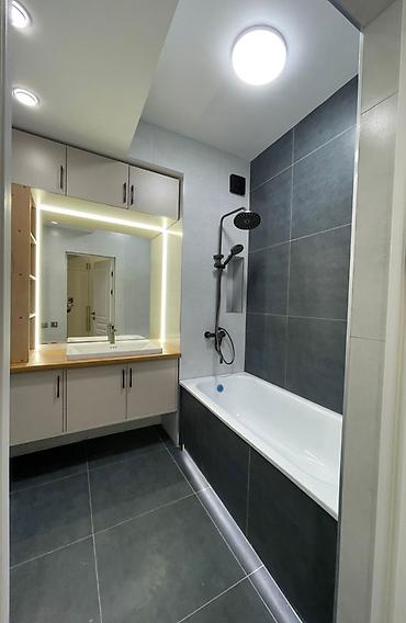 60: 2 комнаты, 70 м², Кок-Жар мкр Элитка, 12 этаж, Дизайнерский ремонт — 4