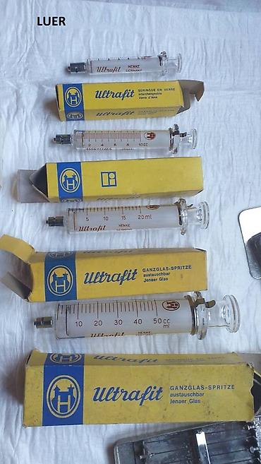 Medicinska oprema: Špricevi igle adapteri luer rekord inox kapilare Može i za druge — 25