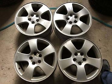polovan auto do 1500 evra: ALUMINIJUMSKE FELNE 16.AUDI 16 5 X 100 | 16.ALU FELNE AUDI 7 jot x16 — 3
