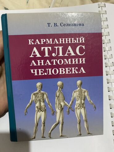 Книги, журналы, CD, DVD: Атлас по анатомии. В идеальном состоянии. Пару раз читала