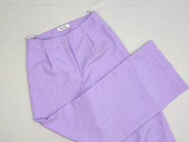 Material trousers for women, size M