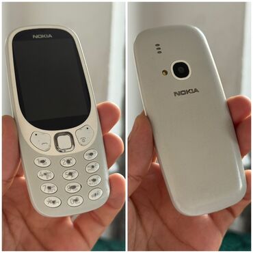 nokia 3310: Nokia 3310, < 2 GB Memory Capacity, rəng - Boz, Düyməli
