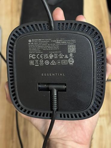 hp monoblok: HP USB-C G5 Essential Dock – universal dok stansiyası Istifade az — 2