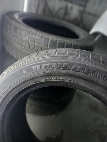 Шины: Шины 215 / 60 / R 17, Зима, Б/у, Комплект, Япония, Dunlop