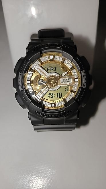 kişi geyimleri: Yeni, Qol saatı, G-Shock, rəng - Qara — 4