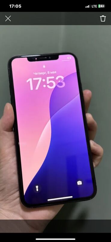 ноутбук apple бишкек: IPhone 11 Pro Max, Б/у, 256 ГБ, Защитное стекло, Чехол, Коробка, 78 %