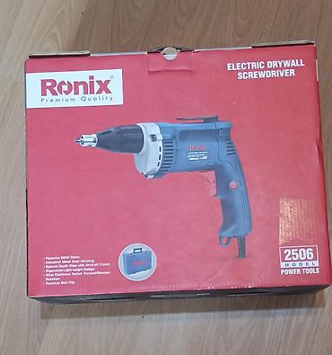 шуруповерт prox: Ronix 2506 – Elektrik Alçıpan Vintqaytaran Texniki göstəricilər: - — 1