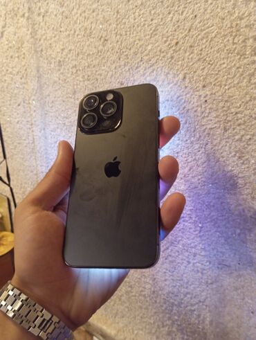 ayfon 15pro max: IPhone 15 Pro Max, 512 GB, White Titanium, Barmaq izi, Face ID