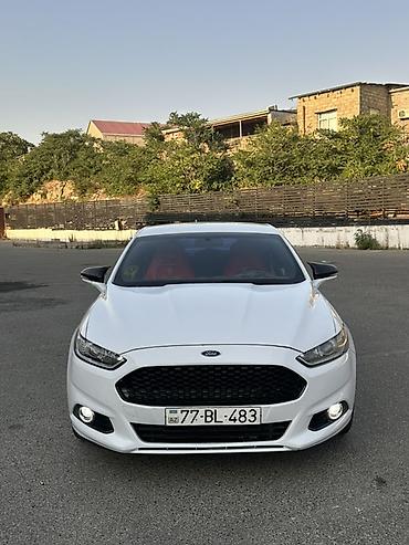 ford fujin: Ford Fusion sedan - Korpus: ağ rəng, 4 qapı, liftback üslublu arxa — 2
