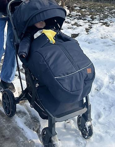 детская национальная одежда бишкек: Прогулочная коляска INING BABY Z1 PRO, темно‑синяя - Полноразмерный — 1