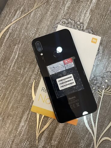 i̇şlənmiş telfonlar: Redmi Note 7, 64 GB, rəng - Qara