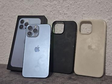 Apple iPhone: IPhone 13 Pro Max, Б/у, 128 ГБ, Sierra Blue, Коробка — 9