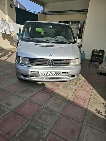 128 style e60: Mercedes-Benz Vito 108 CDI mikroavtobus - Gümüş rəngli kuzov, sürgülü — 1