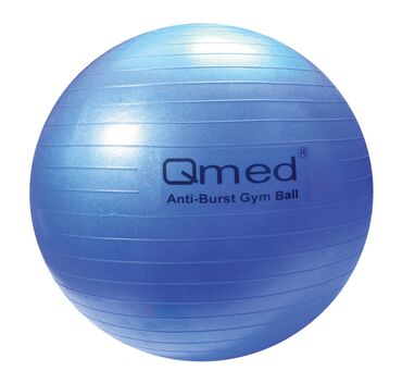 спортивный комплект: Реабилитационный мяч ABS GYM BALL синий (насос в комплекте)