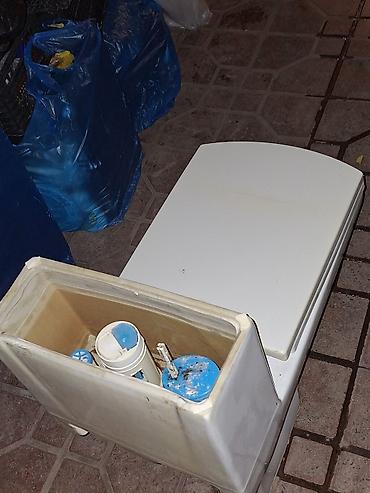 unitazi: Məhsul: Kəmər tipli, yerüstü monoblok tualet (bak və unitaz bir — 3