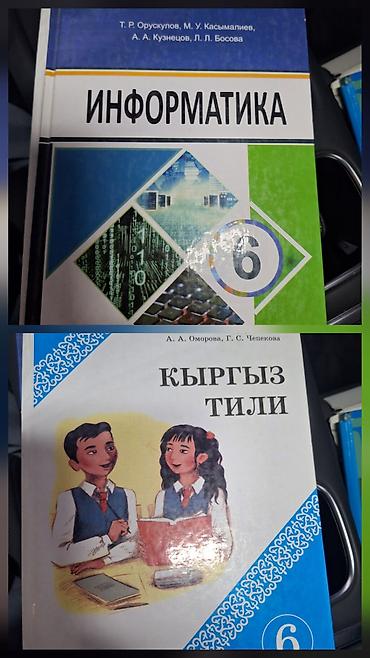 Спорт и хобби: Кыргызский язык, 6 класс, Б/у, Самовывоз, Платная доставка — 1