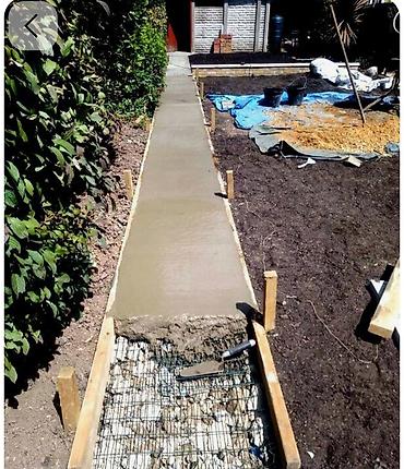 Бетонные работы: Стяжка фундамент Атмостка лестница сделаем. - Устройство монолитных — 9