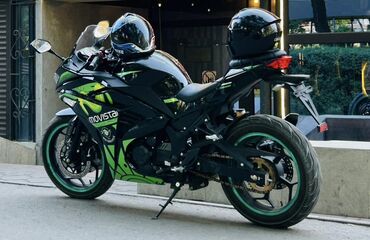 зеркало для обгона: Спортбайк Kawasaki, 250 куб. см, Бензин, Взрослый, Б/у