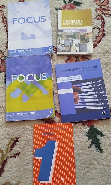 Komplet udžbenika i radnih svezaka za srednju školu - Focus 2 –