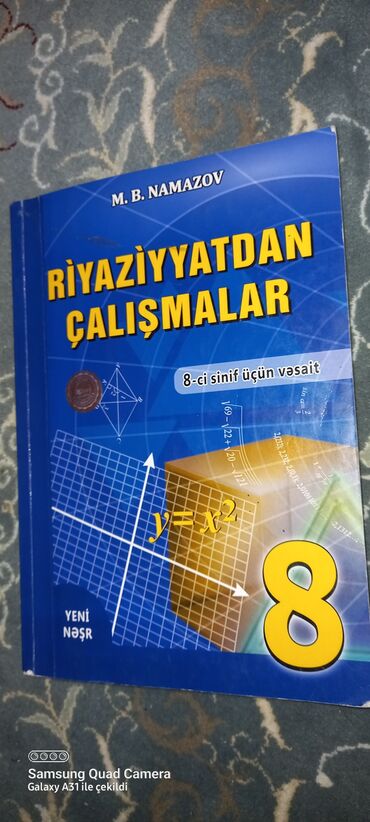 Kitablar, jurnallar, CD, DVD: Riyaziyyat 8 ci sinif namazov çalısmaları yeni neşr tep tezedir