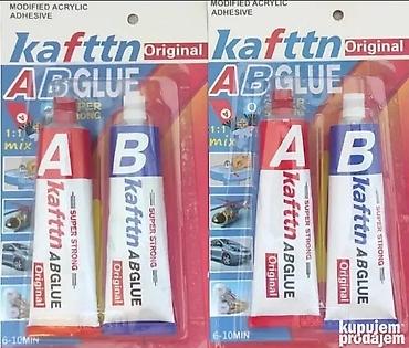sklatka: Sada možete zalepiti sve što poželite. Dvokomponentni LEPAK A+B 80+80 — 2