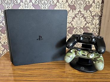 PlayStation 4 Slim 1TB + 2 Геймпада + Год Подписок PS Plus и EA Play! at lalafo.kg PlayStation 4 Slim 1TB + 2 Геймпада + Год Подписок PS Plus и EA Play!