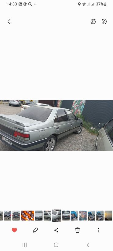 машина сузики: Peugeot 405: 1988 г., 1.9 л, Механика, Бензин, Седан