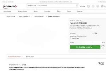 kzubr tools: FUCHS Fugenkrallen – spojne kleme za drvene/lamperijske panele - Tip — 5