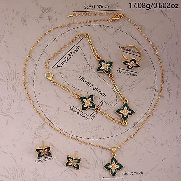 Setovi nakita: Set nakita – 2 varijante 1) Srebrni lanac i narukvica - Materijal — 4