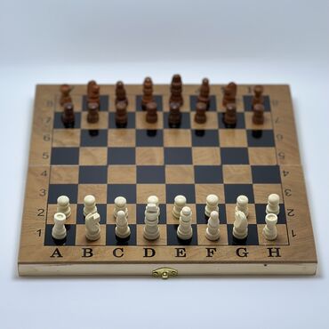 Шахматы: Шахматы 3 в1: Шахматы Шашки Нарды Шахматы деревянные — 4