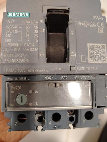 elektro mişar: Siemens Elektrik avtomat, 3 faza — 6