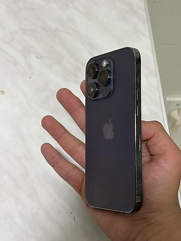 iphone: IPhone 14 Pro, Deep Purple, Face ID — 3