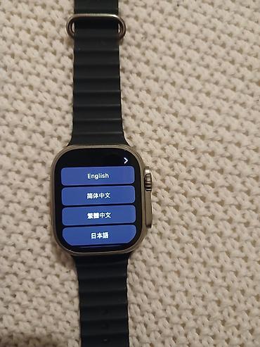 make up kofer: Apple Watch Ultra – titanijumsko kućište 49 mm, crni Ocean kaiš - — 2