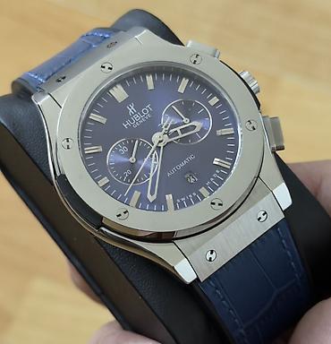 sabr saat: Yeni, Qol saatı, Hublot, rəng - Gümüşü — 2