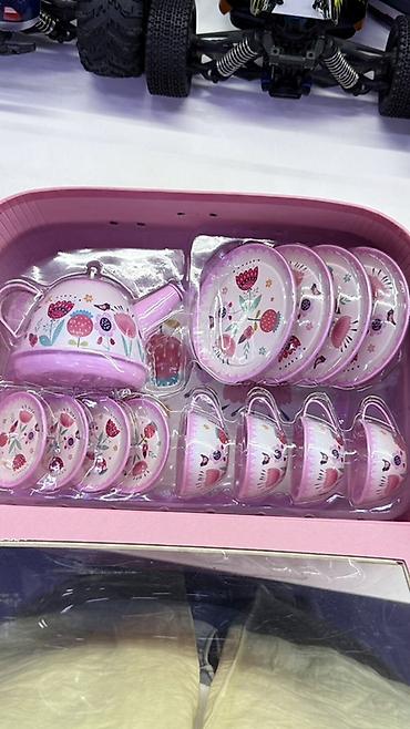 крышка: Детский чайный набор AQZ TOYS, 15 предметов - Возраст: 3+ - — 2