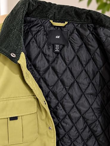 Жеке буюмдар: Эркектердин курткасы, L, H&M, Жаңы, түсү - Жашыл, Өзү алып кетүү — 3