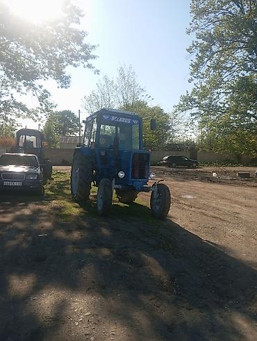 Digər kənd təssərüfat avadanlığı: Məhsul: Belarus markalı təkərli traktor Xüsusiyyətlər: - Korpus: mavi — 1