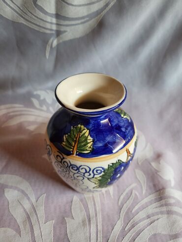 Ostali kućni dekor: Vazica nova dipinto amano,italijanska rucno oslikana iz 70ih. Vaza — 3