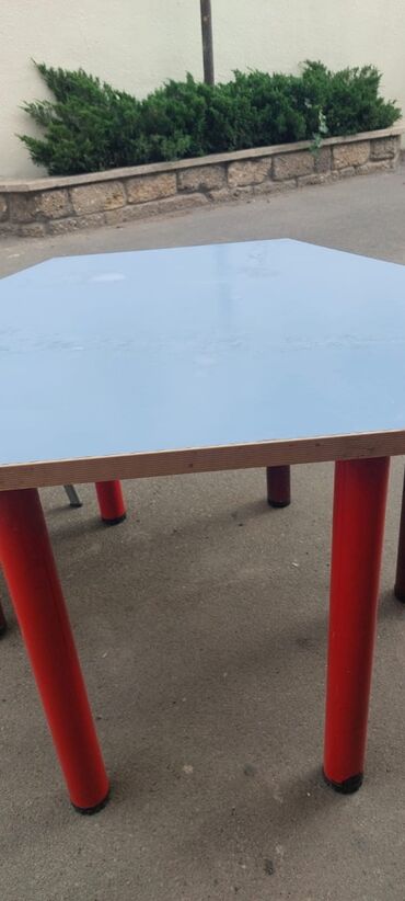 Bağ və bostan üçün digər məhsullar: Stol uşaq bagçası üçün möhkəm tək 50. M 6 stullar 120 m dəst tək — 3