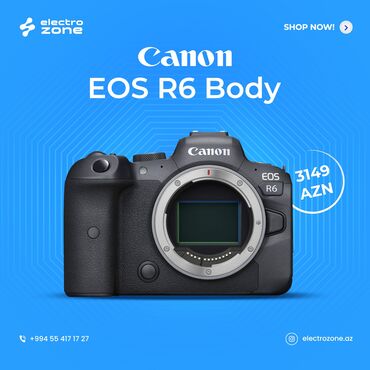 canon 4000d: Canon EOS R6 Body Hal-Hazırda Stockda Var ✅️ Çatdırılma