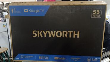 Стиральные машины: Телевизор LED Skyworth 55Q66G с экраном 55” обладает качественным