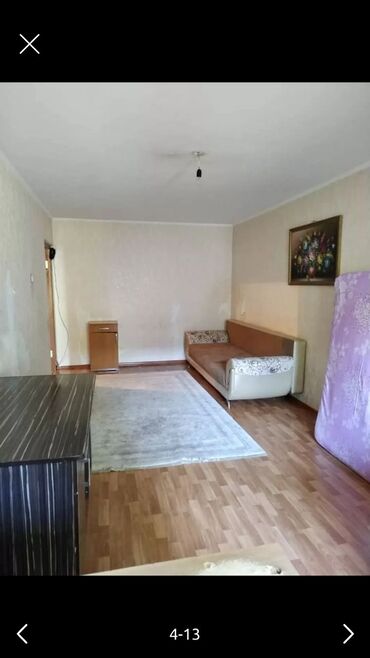 бишкек квартира сатылат: 1 комната, Собственник, Без подселения, С мебелью частично