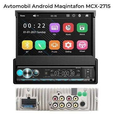 basavik dinamik: Avtomobil Android Maqintafon MCX-2715 Brend: AmoyJebit Bağlantı